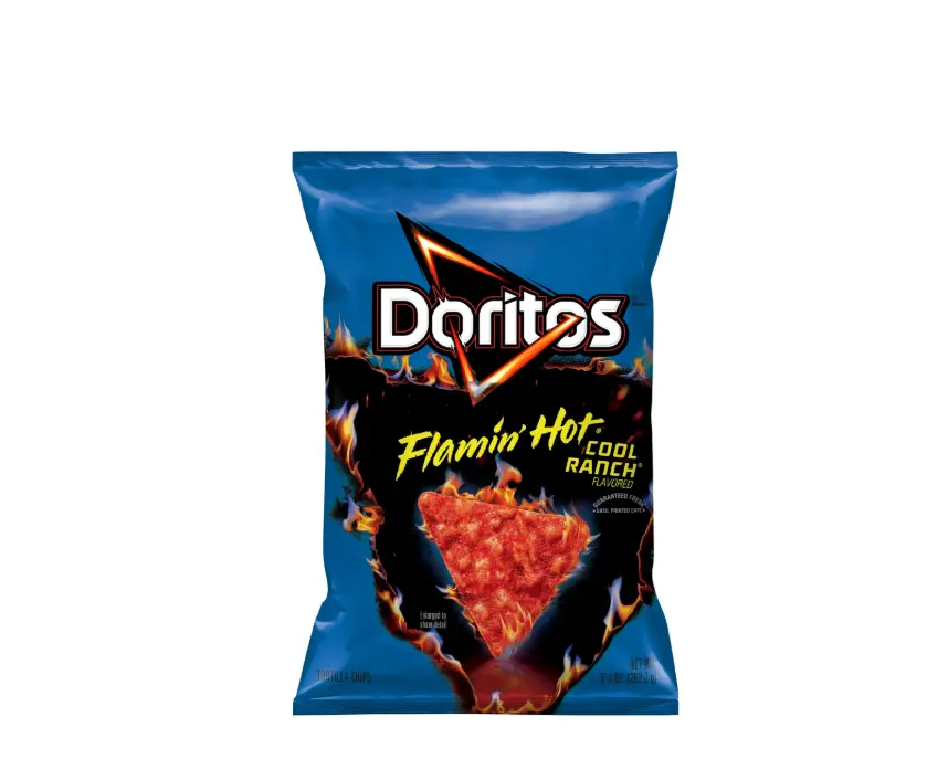 Doritos Flamin' Hot Cool Ranch Flavored Tortilla Chips, 9.25 oz Bag ...