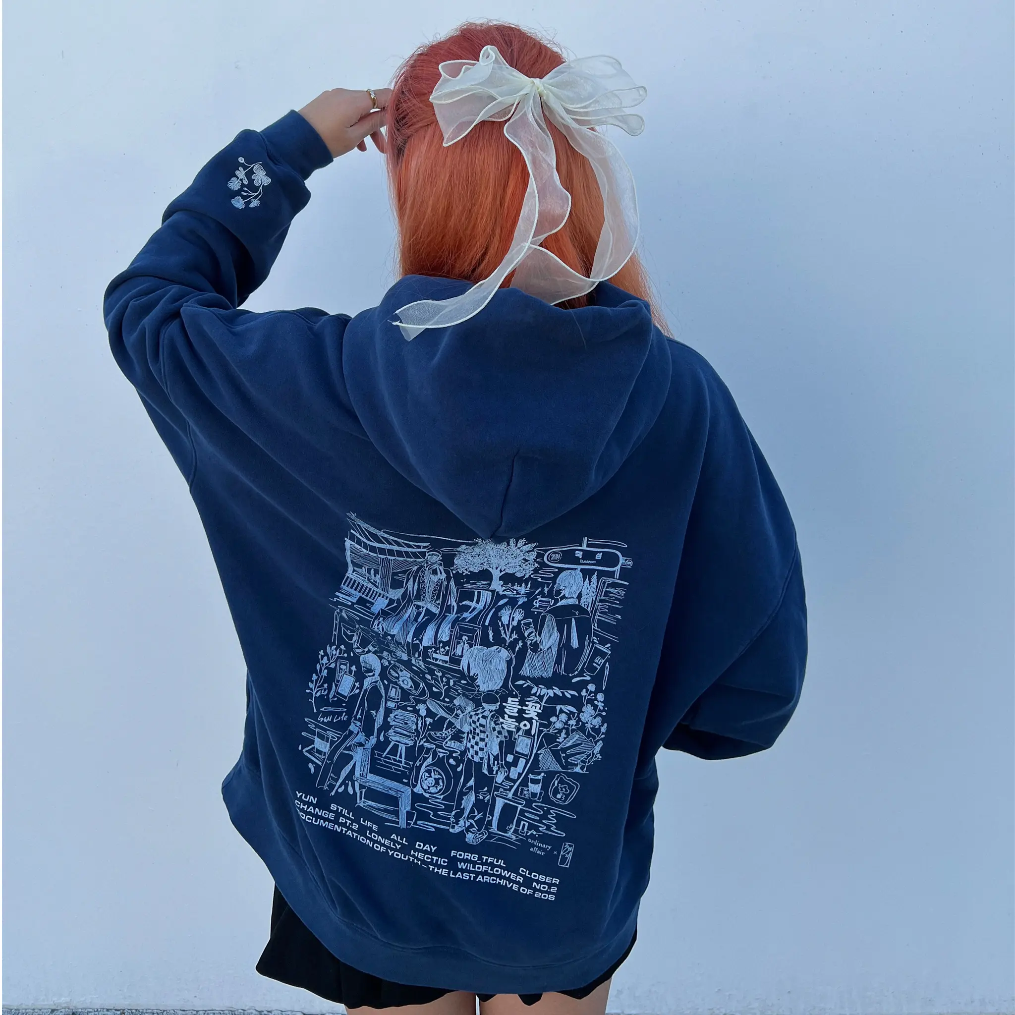 Indigo Hoodie | K-pop Merch | K-pop Hoodie & Sweatshirt
