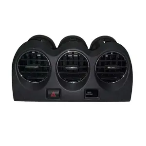 Center Dash Air Vents Panel Assembly For Nissan Altima 2007-2012 AC Dashboard Outlet With Emergency Switch Button OEM Replacement E771-5111E100