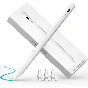 Compatible with  iPad 2025-2018,iPad Pencil for 10 Generation, Fast Charge and Palm Rejection Stylus Pen for iPad 10/9/8/7/6th Gen, Air 11"-13"/M3/M2/5/4/3rd , Pro 11"/12.9"/13"/M4, Mini 6/5th