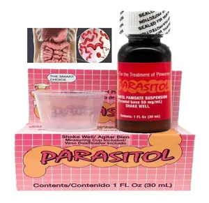 PARASITOL SUPPORT WORMS PARASITE CLEAN STOMACH CLEANSER LIQUID ANTIPARASITE
