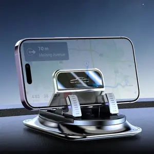 Car Phone Holder, 360° Rotatable Car Phone Holder, Car Dashboard Phone Holder, Car Cellphone Mount, Universal Car Interior Accessories for iPhone, Samsung, Android