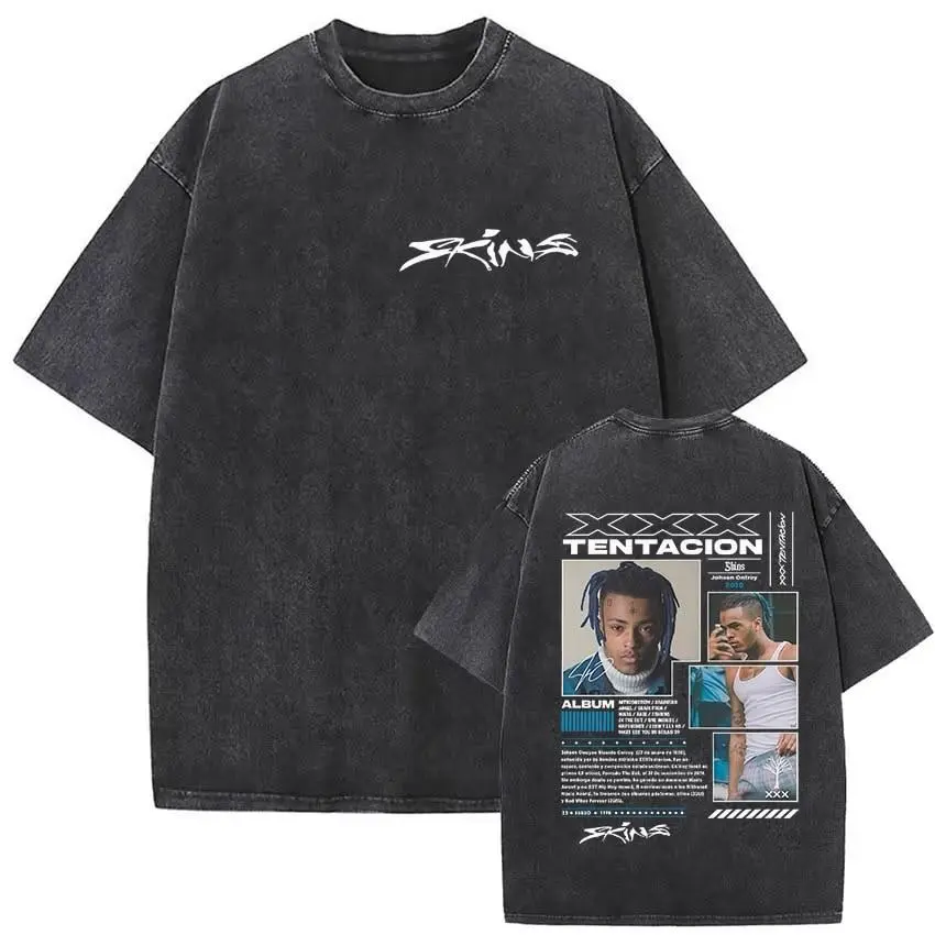 XXXTentacion Tee, Vintage Music T-Shirt, Y2K Rapper Graphic Shirt, Retro Streetwear Top, Gift For Him