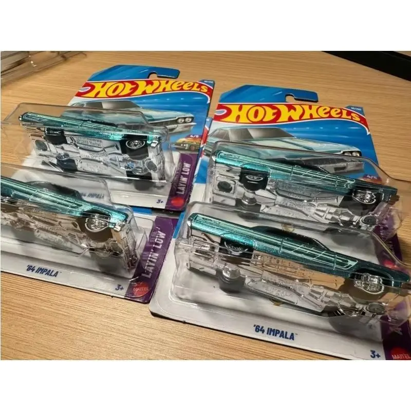 New Stock Hot Wheels 2026 D Case Super Treasure Hunt Serise Impala Layin' Low Die Casting Toy Car Model Collection Surprise Gift