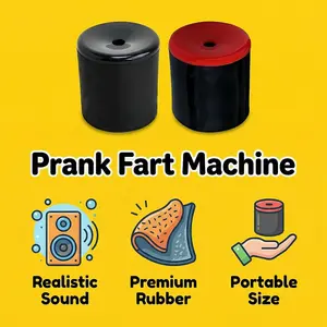 Funny Fart Sound Maker Toy - Squeeze Fart Tube & Bucket Prank Kit, Stress Relief Boredom Buster for Kids Teens Adults, Novelty Gag Gift, Fun for Family Gatherings & Classroom
