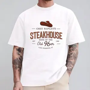 The Great Outdoors Chet Ripley Old 96er TShirt, Steakhouse t shirt, Funny 80s Movie TShirt, John Candy