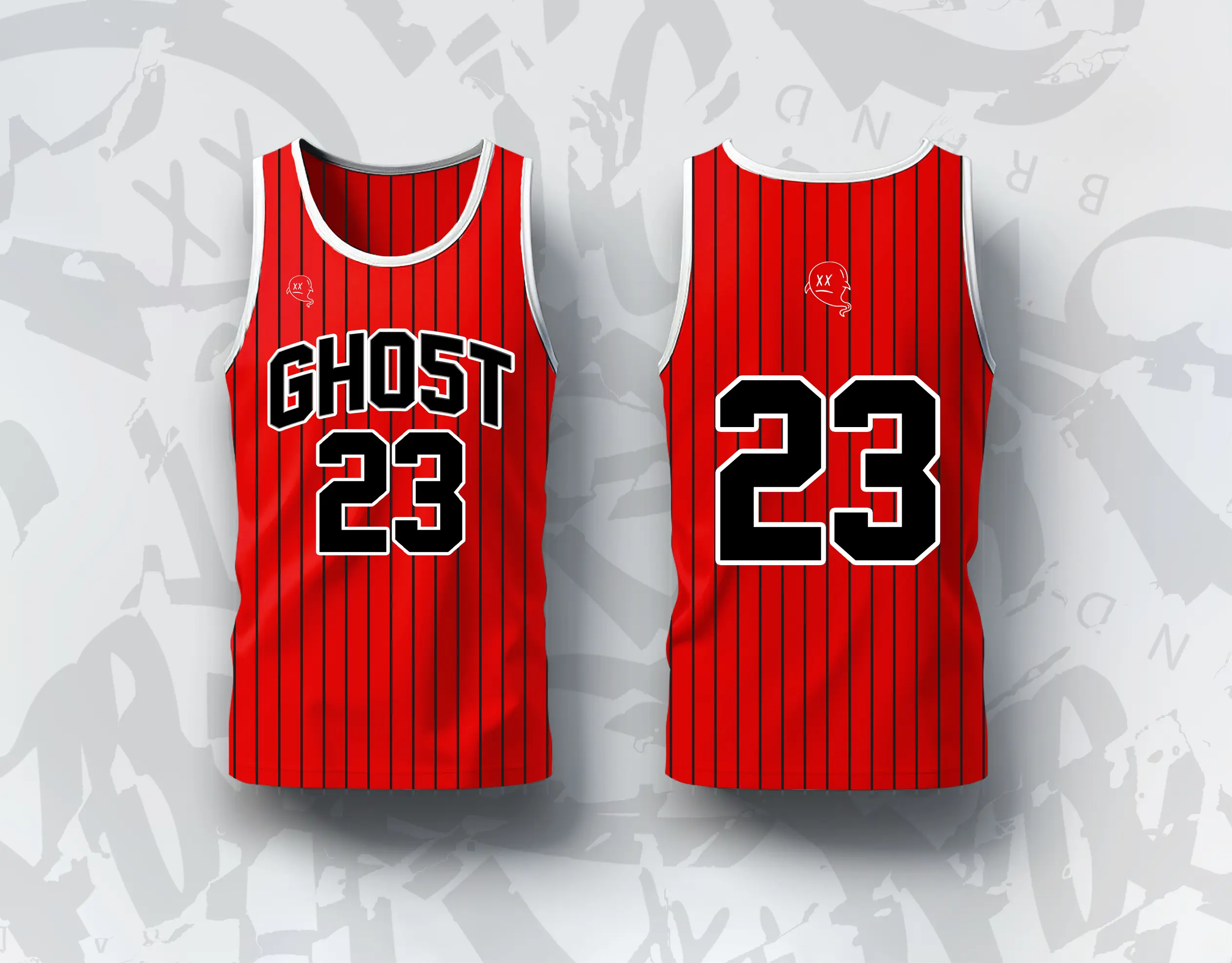 GH05T X BRAND “Bulls” Jersey