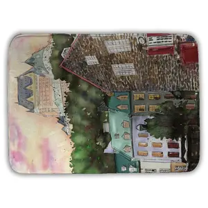 Begin Home Decor 5930-2417-PL1 17 x 24 in. Chateau Frontenac Bath Mat - Vintage Kitchen Decor - Trees