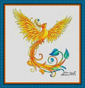 Firebird - PDF Cross Stitch Pattern