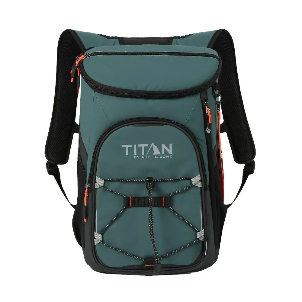Titan by Arctic Zone Arctic Zone ECO 24 Cans/16qt Backpack Cooler with Ice Walls - Jungle Hunt