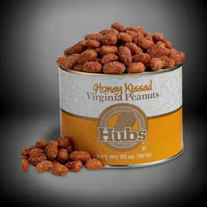 Hubs Honey Kissed Virginia Peanuts 12 OZ