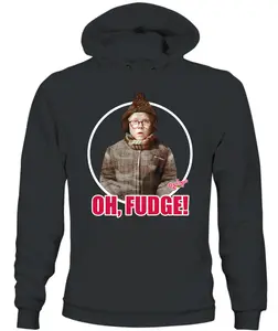 Ralphie Oh Fudge Christmas Story Customizable T-Shirt - 100% Soft Cotton - Comfort