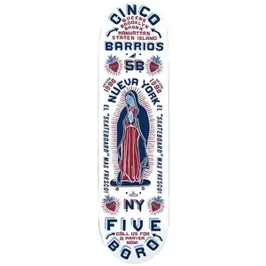 5Boro Skateboards Cinco Barrios Deck 8.0
