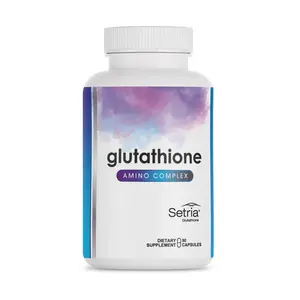 Glutathione Amino Complex - 14-in-1 Advanced Absorption Antioxidant, Dual-Action Support: Setria(R) + NAC, 5 Patented Ingredients - For Energy, Skin, Detox, Immune Defense & Mental Clarity (90 caps)