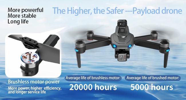 Bingchat Upgraded Professional Drones with Camera for Adults 4K HD, 360 Obstacle Avoidance, 3 Axis Gimbal, Payload Release, Tablet Remote, 5 Miles Range, 84 Minutes Two Batteries, Time-lapse, High Wind Resistance, Rainproof, GPS Safe Height Return