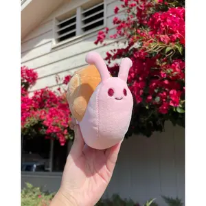 Snail Keychain Plushie