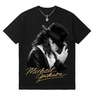 [FREE SHIP] Michael Jackson King of Pop T-Shirt Vintage MJ Graphic Tee Retro Music Lover Fan Gift #michaeljackson #kingofpop #mjfans #mjmerch #musiclegend #popculture #fanmerch