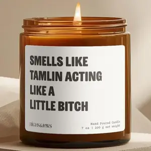 Tamlin Acting Like A Little Bitch Candle, ACOTAR, Book Lover Gift, Book Reader, Reading Candle, Bookworm Gift, Bookish Gift, Gift for Her