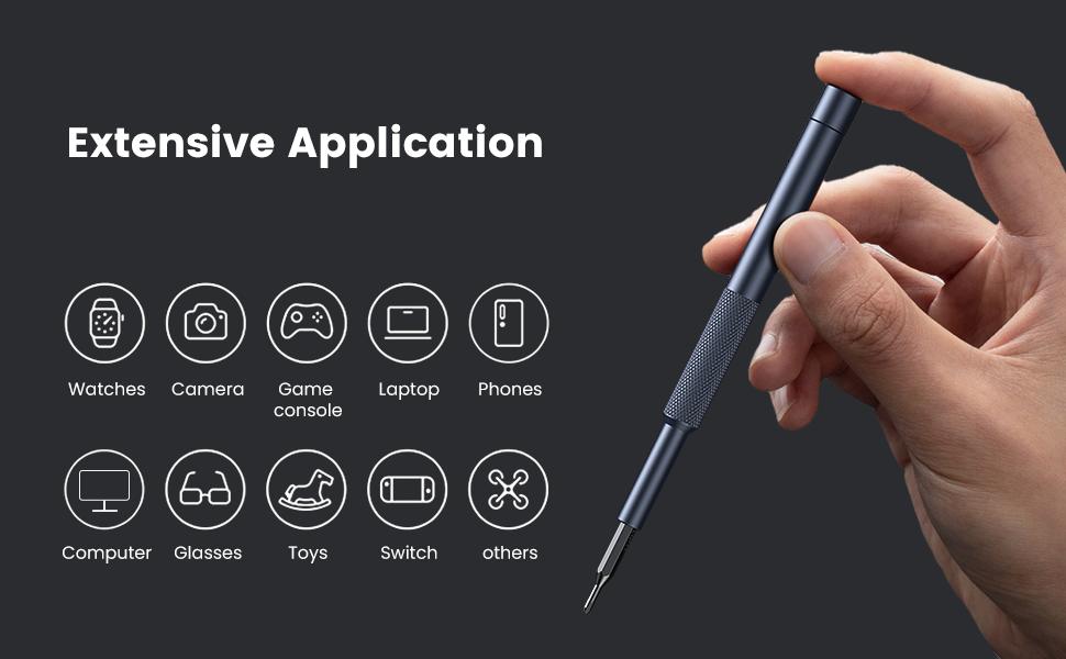 25-Piece Precision Small Screwdriver Set – Mini Flathead & Phillips Tool Kit Bit Set with Storage Case for Electronics Repair, Watches, Glasses, Jewelry & Computer Maintenance, high-strength steel Screw Driver Magnetic Gift for Men