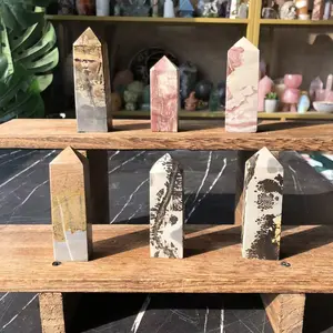 Natural Crystal Picture Jasper Point Collection1