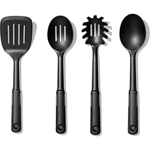 OXO Good Grips 4-Piece Nylon Tool Set, 2.3, Black