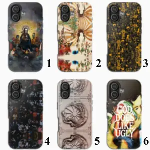 God Does Like Ugly Rapper Album Collection Vibes phonecase  For iPhone 17 16 15 14 13 12 11 XS and Samsung S25 S24 S23 S22 S21
