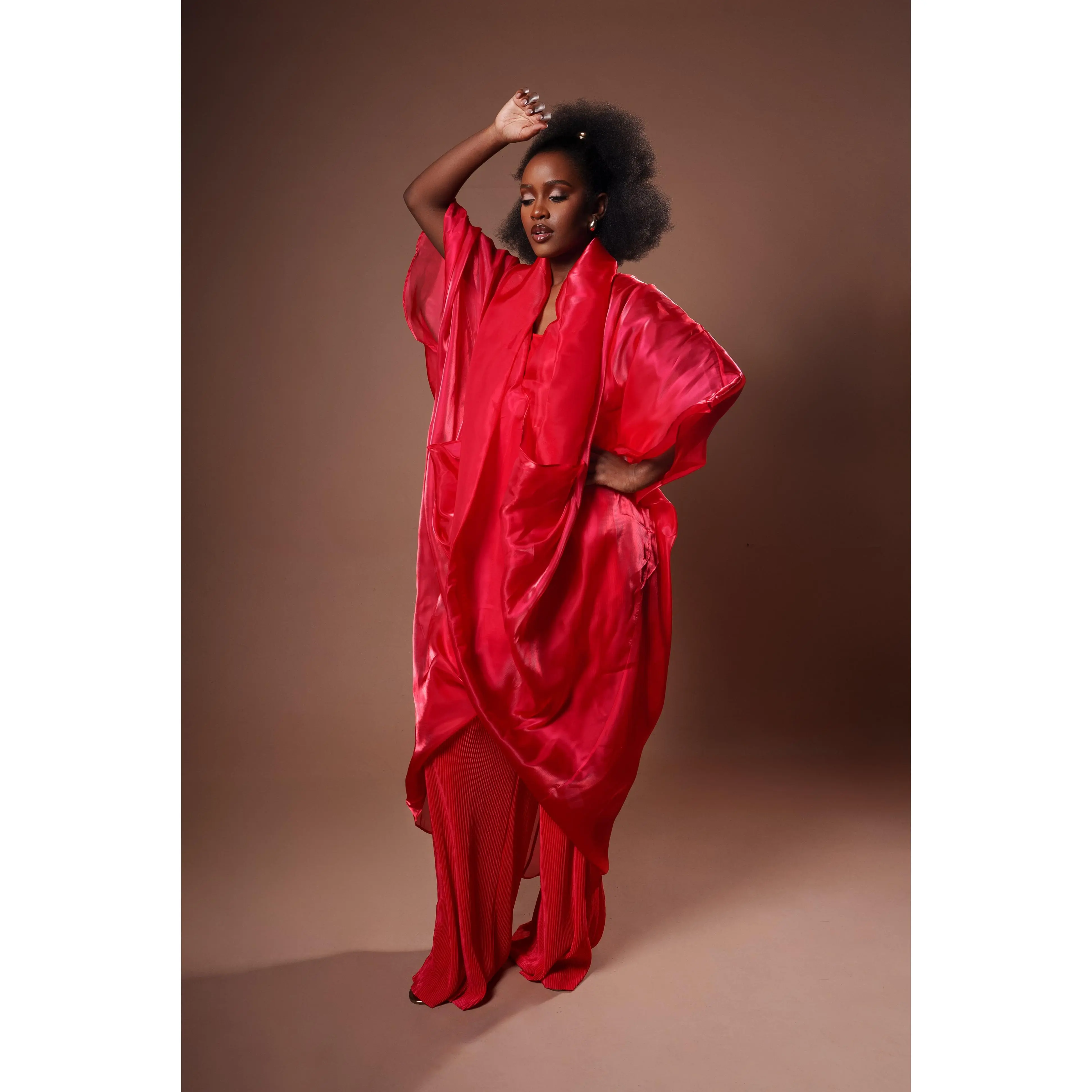 NAYA SET (PINKISH RED)