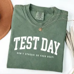 Comfort Colors Test Day Shirt, Test Day Tee, Perfect Gifts for Teachers & Coordinators, Testing Coordinator Life Gifts