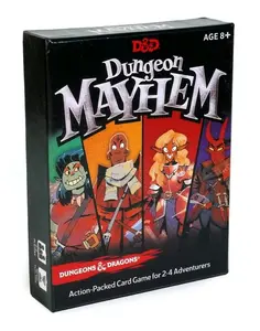 2026 Playing Baldur's Gate Dungeon Mayhem Board Game Cards Monster Madness Dungeons Dragons Card Game 120 Cards Monster Madness Party Game