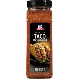 Premium Taco Seasoning Mix – Authentic Mexican Style Spice Blend, Bold Flavor for Tacos, Burritos & Meat, Bulk 24 oz