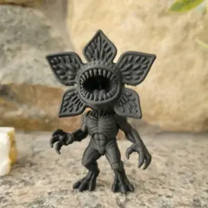 Stranger Things Demogorgon Figure, 3D Printed Monster Collectible Toy, Horror Theme Desktop Ornament, TV Show Fan Creative Gift