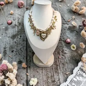 Nectar & Bloom Charm Bar Custom Scarf/Bandana Necklace