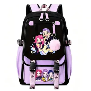 2026 New KPOP Witch Hunters School Bag Casual Travel Backpack