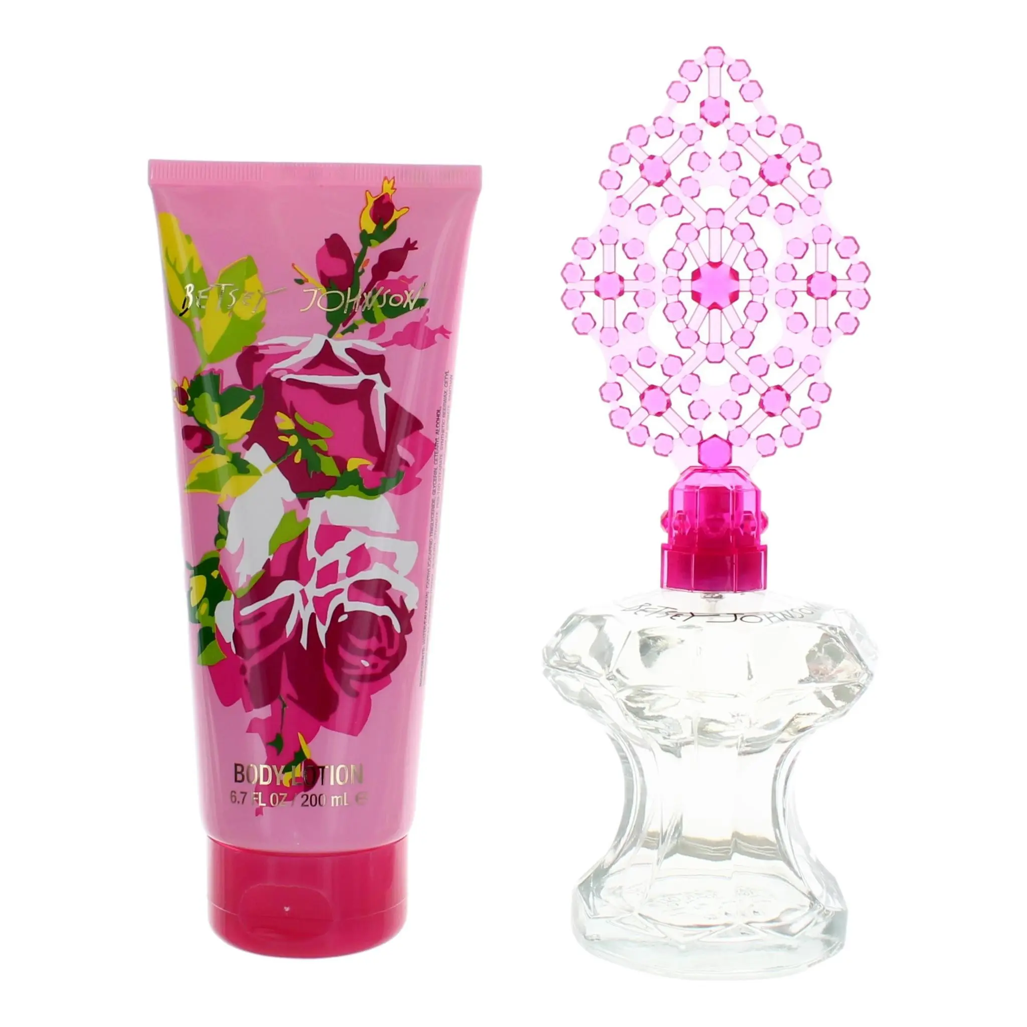Betsey Johnson by Betsey Johnson for Women - 2 Pc Gift Set 3.4oz EDP Spray, 6.7oz Body Lotion