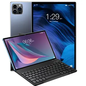 10.1-inch Full-Screen Android  - 5G LTE SIM Card Supported, Complete Accessory Kit Included (Keyboard, Mouse, Stylus Case), Long-Lasting Battery, Ideal for Work & Study, Netflix-Compatible