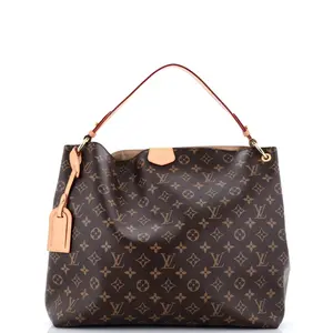 Pre-owned Louis Vuitton Canvas Coated Shoulder Bags Graceful Handbag Monogram Canvas MM by Rebag