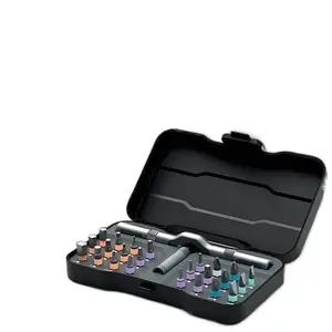 VEVOR 24 in 1 Ratchet Screwdriver Set High Hardness S2 Steel Bits Cordless Power Tool Electric Wrench Repair Disassembly Combination Kit