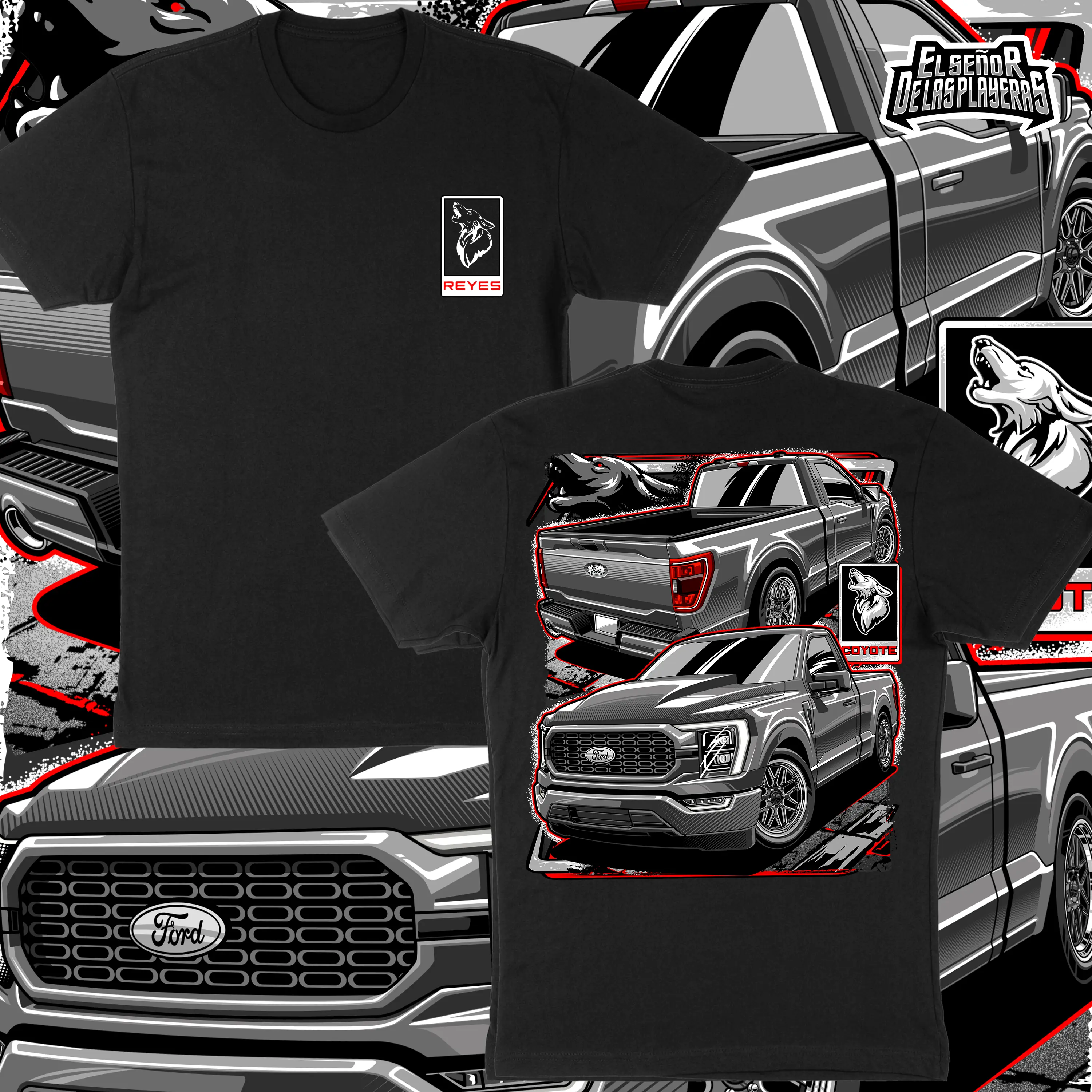 PRE-ORDER / F150 COYOTE T-SHIRT (45 ENTRIES)
