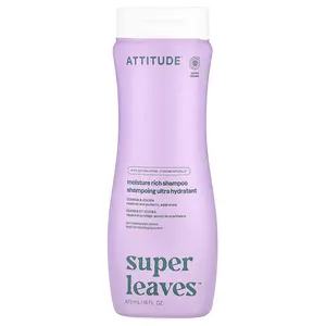 ATTITUDE Super Leaves™, Moisture Rich Shampoo, Quinoa & Jojoba, 16 fl oz (473 ml)