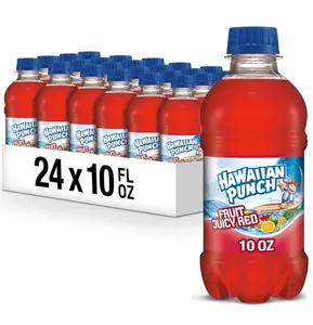 Fruit Juicy Red Fruit Juice Drink, 10 Fl Oz Bottles, 24 Count (4 Packs Of 6), Ready-to-drink, On-the-go, Caffeine-free, Carbonation-free, Gluten-free, Excellent Source Of Vitamin C
