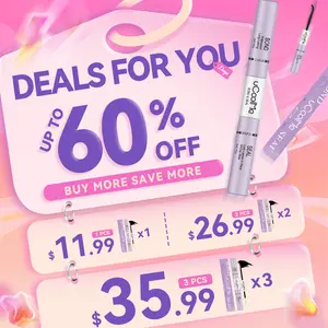 UCOOLME Eyelash Extension Adhesive Lash Glue Set (2-Piece + 3-Piece), 48H Long-Lasting Hold, Waterproof Super Strong Bond, Beginner-Friendly Beauty Cosmetic, Eyelashes Extensions