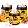 EVIL GOODS 3-PACK Organic Whipped Beef Tallow & Manuka Honey Unscented Skin Care Set - Daily Sensitive Skin Repair, Nourishing Face Cream, Body Lotion, Lip Balm with 100% Natural Ingredients for Body Care