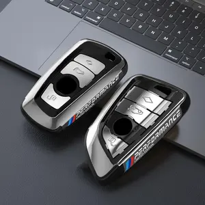 Electroplating style Car Key Cover for Bmw 1 2 3 4 5 7 8 X1 X2 X3 X5 X6 M2 M3 M4 M5 M6 M8, Durable Stylish Key Protection Accessory，Car KEY Decoration, Car Key Protector