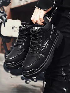 Men's Waterproof Work Boots | Slip & Abrasion Resistant Rubber Shoes | All-Terrain Safety Wear Footwear