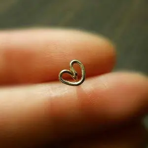 Heart Wire Earring