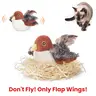 Potaroma Bird-Shape Sandpiper Cat Toy - Rechargeable, Automatic, Built-in Motion & Touch Sensor, Flapping Chirping Interactive Play Toy for Cats/Kittens, Alleviates Boredom, New Year, Christmas