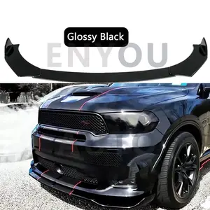 For Dodge Durango Front Rear Bumper Lip Spoiler Splitter Body Kit Glossy Black