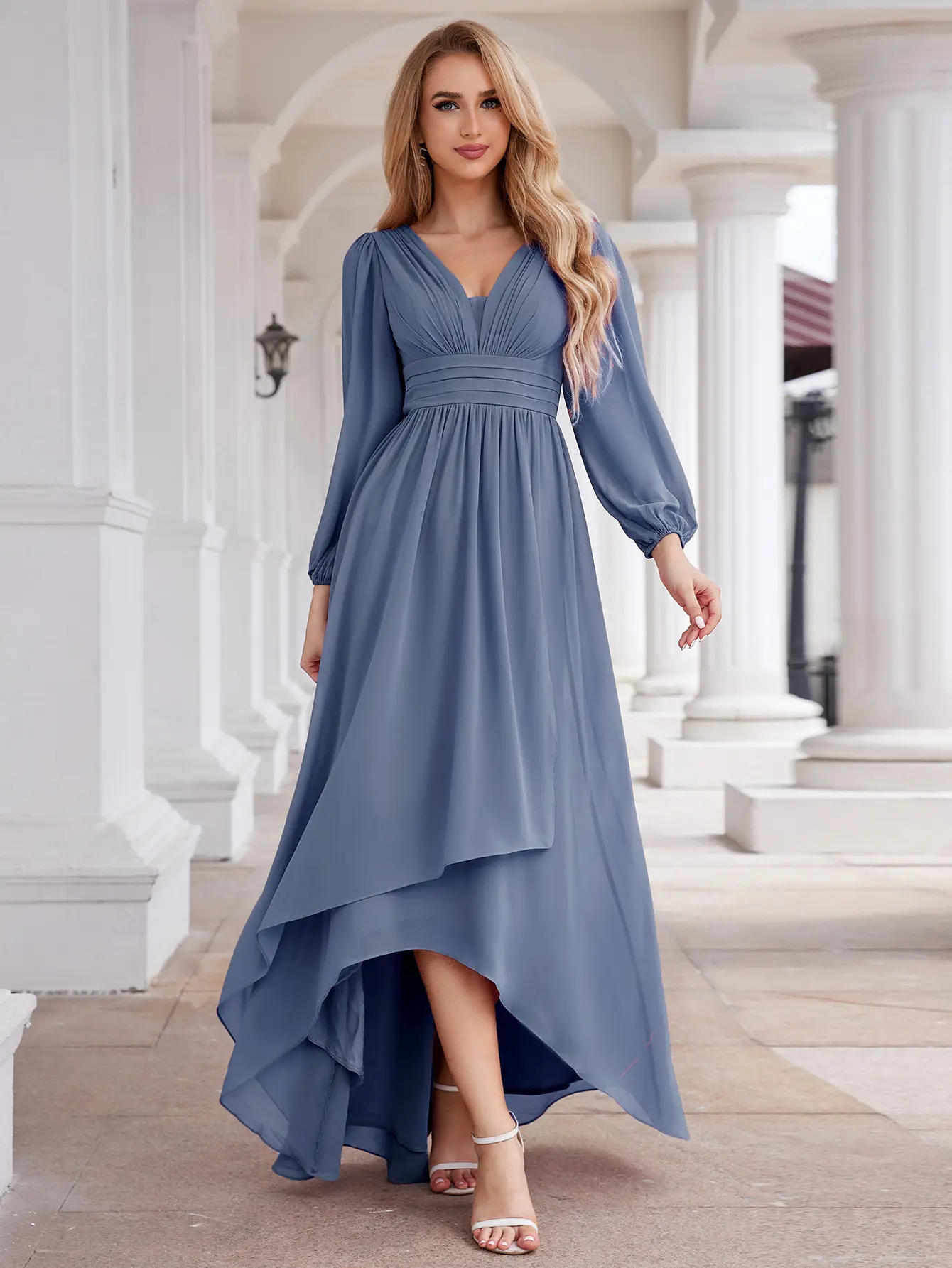 Ever-Pretty Fall A-Line Pleated See-Through Long Lantern Midi Chiffon Bridesmaid Dress 02043 - Elegant Chic Women's Wear Basic Cute Minimalist Pink V-neck ,wedding guest dress, Formal dress - TikTok Shop Ever-Pretty Fall A-Line Pleated See-Through Long Lantern Midi Chiffon Bridesmaid Dress 02043 - Elegant Chic Women's Wear Basic Cute Minimalist Pink V-neck ,wedding guest dress, Formal dress - TikTok Shop