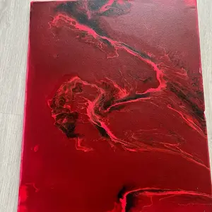 Red Sea 16x20 Artistic Design Decorative Panel for Home Decor
