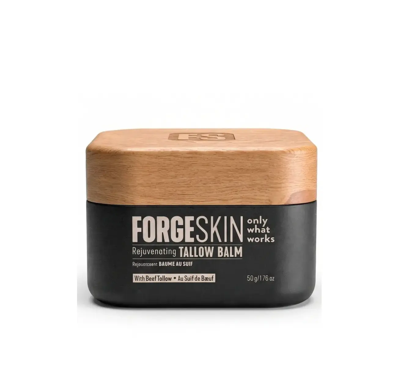 FORGE SKIN Wrinkle Defense & Natural Anti-Aging Beef Tallow Moisturizer for Men